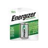 ENERGIZER 9V 175mAh NiMH Rechargeable Battery 1 Pack