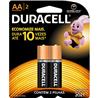 DURACELL Coppertop AA Alkaline Battery 2 Pack