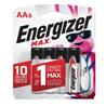 ENERGIZER Max AA Alkaline Battery 8 Pack (E91MP8)