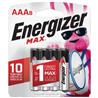 ENERGIZER Max AAA Alkaline Battery 8 Pack (E92MP8)