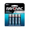 RAYOVAC AA Alkaline Battery 4 Pack