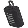 JBL Go 3 Portable Waterproof Speaker, Black