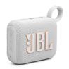 JBL Go 4 Ultra-Portable Waterproof Bluetooth Speaker, White