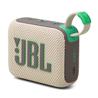 JBL Go 4 Ultra-Portable Waterproof Bluetooth Speaker, Sand(Open Box)