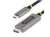 Câble adaptateur USB-C vers HDMI StarTech.com de 3 m (10 pi), 8K 60 Hz, 4K 144 Hz, HDR10, câble convertisseur vidéo USB Type...