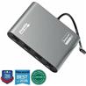 Plugable A/V Adapter - 1 x USB Type C - Male - 4 x HDMI Digital Audio/