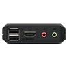 IOGEAR 2-Port 4K KVM  HDMI, USB and Audio(Open Box)