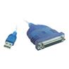 C2G USB to DB25 IEEE-1284 Parallel Printer Adapter Cable, 6 ft