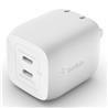 Belkin BOOSTCHARGE 45W Dual USB-C GaN Wall Charger
