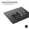 Tapis de souris de jeu CYBEART Ghost (noir) (moyen - 300x250x4mm)