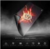 CYBEART Tapis de bureau de jeu The Flash Rises (XXL - 900x400x4mm)