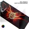 CYBEART The Flash Gaming RGB Tapis de bureau de jeu (XXL -900 x 400 x)