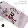 CYBEART Harley Quinn Tapis de bureau de jeu RVB (XXL-900 x400x4mm)