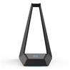 Blue Solids Technology -  RGB Lighting Gaming Headset Stand with Three USB Ports , Black(Open Box)