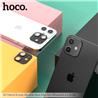 HOCO 3D Metal frame flexible lens film for iPhone 12 6.1"  Pro (A18)- black