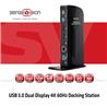 CLUB 3D USB 3.1 Gen 1 Dual Display 4K 60Hz Docking Station (CSV-1460)