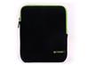 MIRACASE Bubble Protective Sleeve for 10.1" Tablets, Black with Green