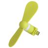 BENKS Mini Portable Dock Fan with Micro Connector, Green