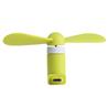 BENKS Mini Portable Dock Fan with Micro Connector, Green