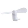 BENKS Mini Portable Dock Fan with Lighting connector White