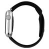 BENKS Colorful Sport Strap with Buckle for Apple Watch (38mm), Black