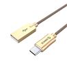 ORICO 3.3 Ft USB2.0 Type-A to Nylon Braided Type-C Cable - BROWN