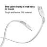 BASEUS Tough Series Cable USB For IP 2A 1M White