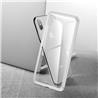 Baseus See-Thru Glass Protective Case for iPhone X, iPhone XS, White