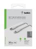 Belkin USB-C to Lightning Cable (1m / 3.3ft) (CAA003bt1MWH)