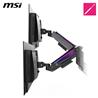 MSI MPG MT201DR - RGB Dual Monitor Stand Arms, Supports 17-35" Screen and 44Ibs, VESA Compatible, Adjustable Heavy Duty Gas Spr