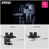 MSI MPG MT201DR - RGB Dual Monitor Stand Arms, Supports 17-35" Screen and 44Ibs, VESA Compatible, Adjustable Heavy Duty Gas Spr