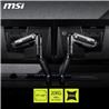 MSI MPG MT201R - RGB Single Monitor Stand Arm,  Supports 17-49" Screen and 44 lbs, VESA Compatible, Adjustable Heavy Duty Gas S