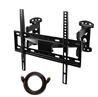 Mount-It! MI-4481 Full Motion Corner TV Wall Mount, fits TVs with VESA pattern from 100x100mm to 400x400mm, screens up to 48", 