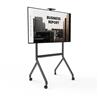 Kanto MTP100 Heavy Duty Height Adjustable Rolling TV Stand for 55" - 100" Screens