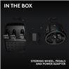 LOGITECH (G923) - Volant de course + pédales pour PS5/PS4/PC