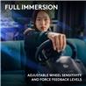 LOGITECH (G923) - Volant de course + pédales pour Xbox X|S/PC(Open Box)