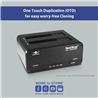 Vantec JX, USB 3.2 Gen1, Dual Bay Dock For SATA Drive, Clone Function