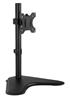 Mount-It! MI-1757 Freestanding Single Monitor Desk Stand screens up to 32" weighing up to 17.6 lbs- Black