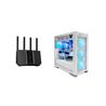 ASUS RT-BE92U BE9700 Tri-Band Wireless Wi-Fi 7 Router + ARMOURY Prime GT302 AMD Ryzen 7 9800X3D, Radeon RX 9070 XT, 32GB DDR5, 