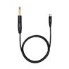 SHURE WA306 Instrument Cable for Compatible SHURE Transmitters | Gold-Plated Neutrik 1/4" Phone Plug | For BLX, PGX-D, SLX, ULX