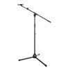 iCAN One-hand Adjustable Clutch Microphone Stand, Black - MS126(Open Box)