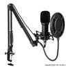 YANMAI Q10 Exclusive Design Patent Microphone with shock-mount, Black(Open Box)