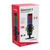 HYPERX QuadCast S RGB USB Condenser Microphone, Black-Grey