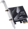 MSI HERALD BE9400 Tri-Band WiFi 7 Bluetooth 5.4 PCIe Card