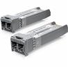 Ubiquiti SFP+ Module UACC-OM-MM-10G-D-20, For Data Networking, Optical Network, 2 x LC Duplex Network, Optical Fiber, Multi-mod