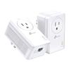 TP-Link (TL-PA7017P KIT) AV1000 Gigabit Passthrough Powerline Starter Kit. Home Plug AV2 Standard. Up to 1000 Mbps data transfe