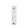 APC 8-Outlet Surge Protector Power Strip with USB Charging Ports, 2160