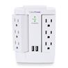 CYBERPOWER 1500-Joules 6-Outlets Wall-Mount Surge Protector(Open Box)