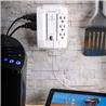 CYBERPOWER 1500-Joules 6-Outlets Wall-Mount Surge Protector(Open Box)