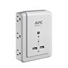 APC P6WU2 Surge Arrest 6-Outlets Wall-mount Surge Protector